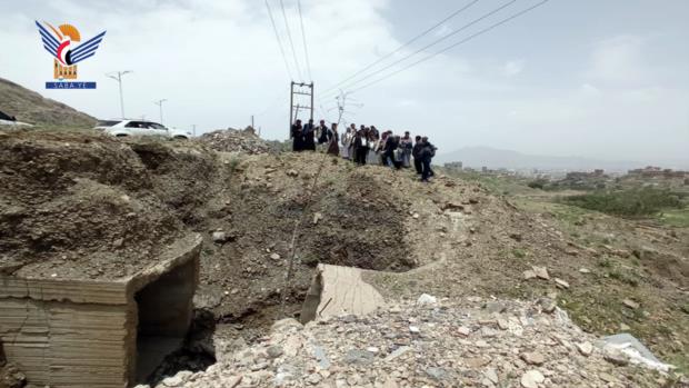 هيئة المساحة الجيولوجية تكشف أسباب التشققات في المرتفعات الغربية في أمانة العاصمة
